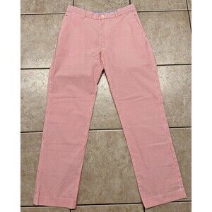 Polo by Ralph Lauren Red and White Striped Chinos